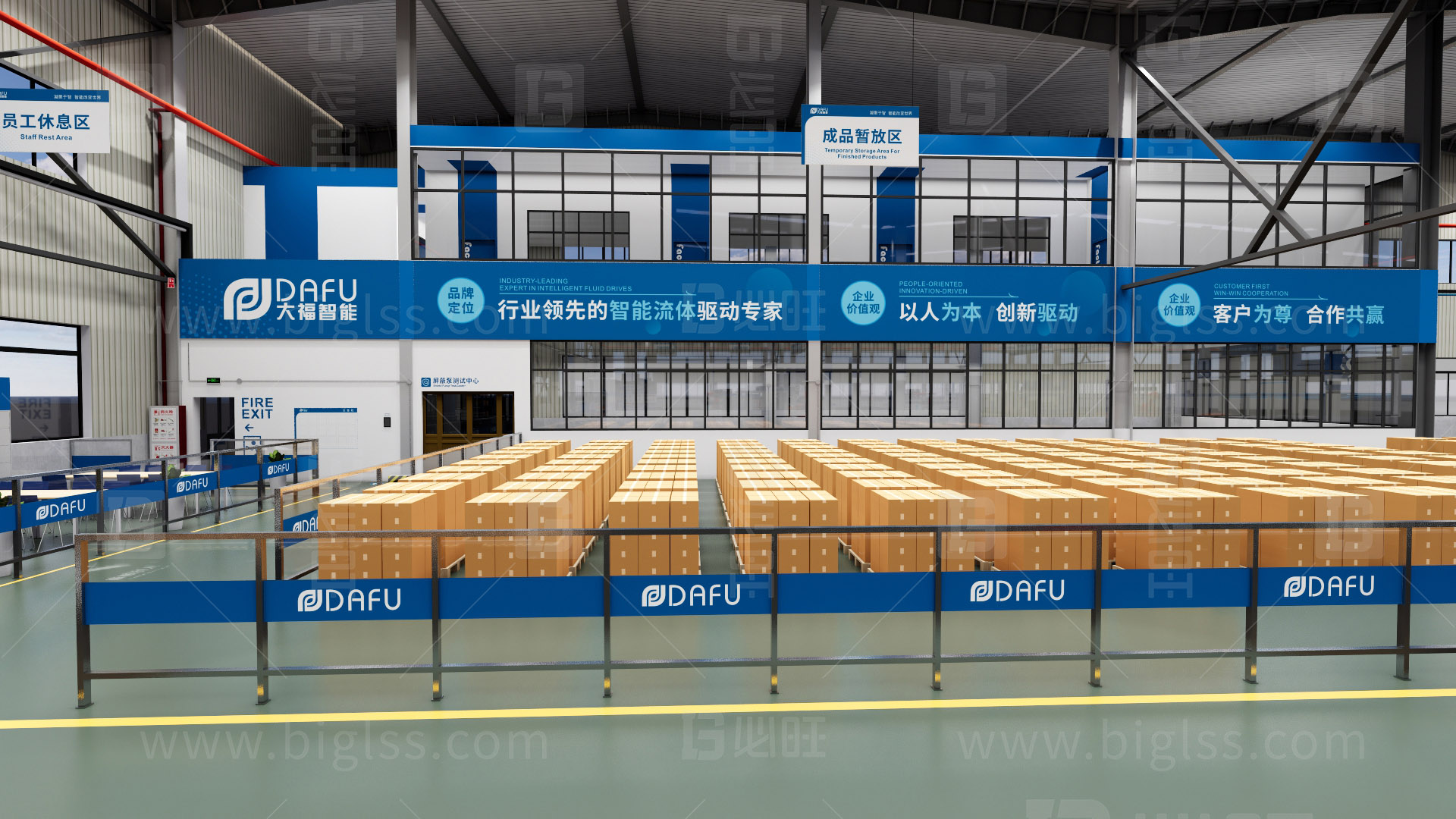 工廠目視化，車間目視化，目視化設計，空間設計