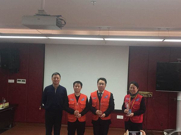 航空安全班組精益管理培訓頒獎現場